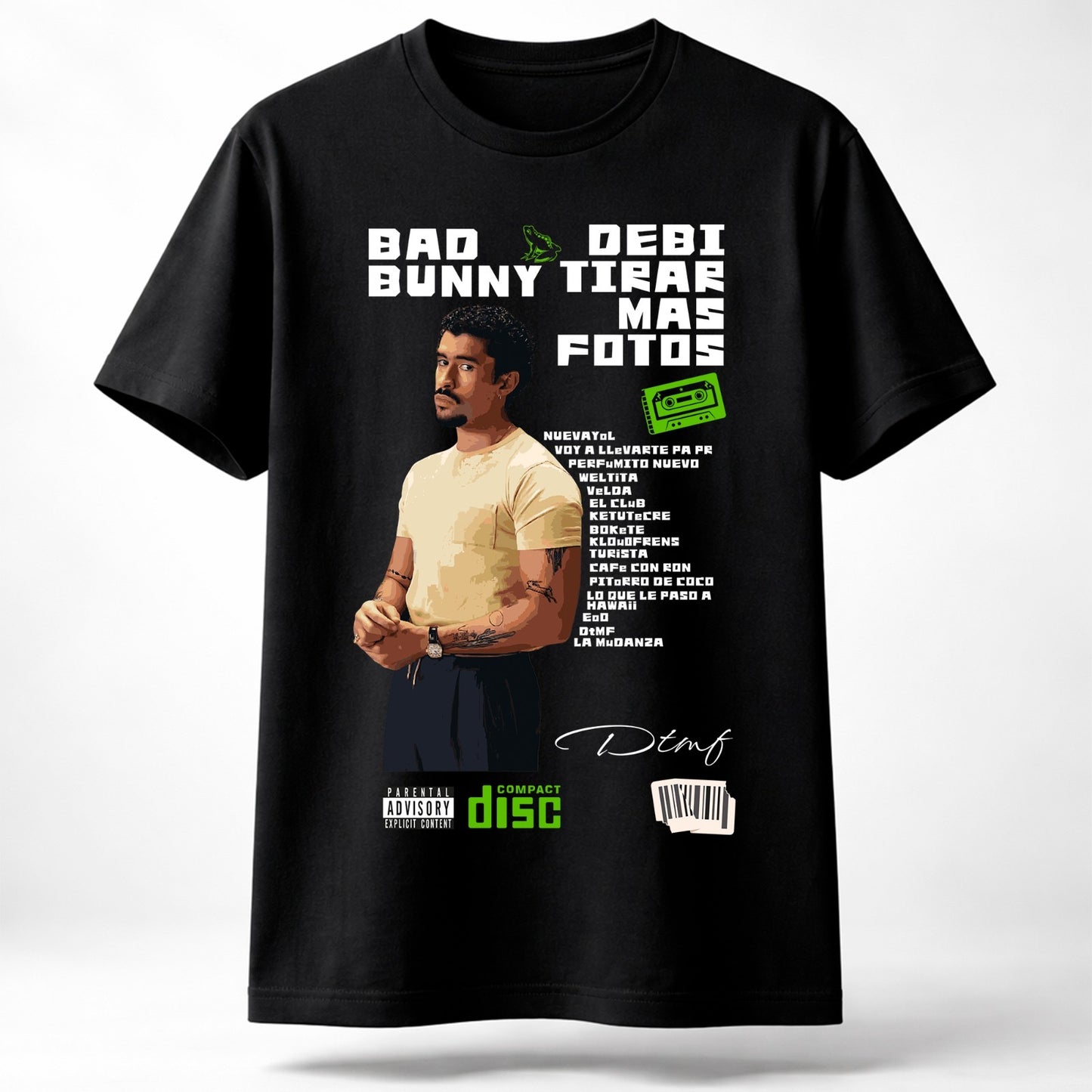 POLERA BAD BUNNY #Dtmf 1
